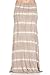 Frumos Womens Tie Dye Long Skirts Elastic Waist Maxi Skirts
