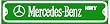 MERCEDES-BENZ HWY sport car street sign