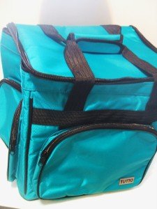 Turquoise Mascot Tutto Sewing Tote Bag