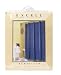 Tools & Hardware : EX-CELL HOME FASHIONS 040O0-2007-410 HEMSTITCH FABRIC SHOWER CURTAIN NAVY BLUE