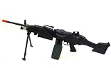 M249 MKII Full Metal body & Gear Box Airsoft Machine Gun