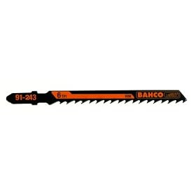 Bahco 91-444-5P T-Shank Jig Saw Blade 6 Teeth Per Inch, Side Set, Bi-Metal Blade (5 Pack) by Bahco