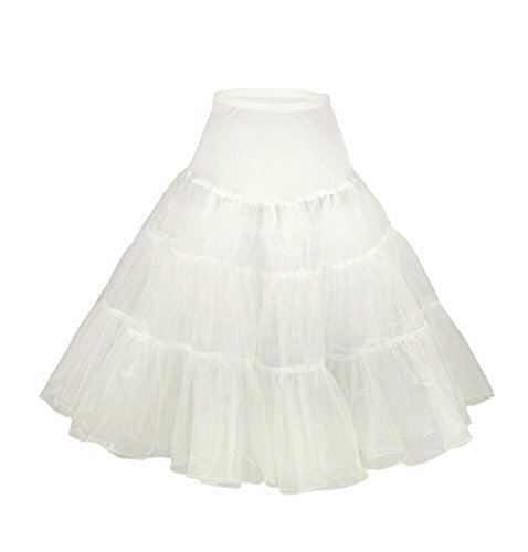 Tidetell® Vintage Women's 50s Rockabilly Tutu Skirt 26