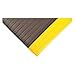 Condor Antifatigue Mat Black YllwBrdr 3ftx12ft