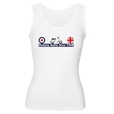 UK Vespa Traffic Dodger Vintage Women's Tank Top by CafePress