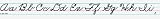 Traditional Cursive Desk Tape