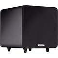 Polk Audio PSW111 Compact Powered 8-Inch Subwoofer (Single, Black)