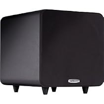 Polk Audio PSW111 Compact Powered 8-Inch Subwoofer (Single, Black)