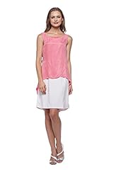 Belted Flowy Cotton/Leather/Silk  Dress