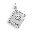 Huckleberry Finn Book Charm
