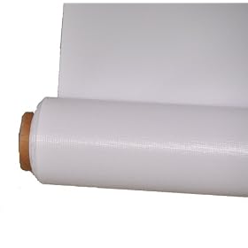 CowboyStudio 107 Inch x 12 Feet Seamless White Vinyl Background (VL-W12) by CowboyStudio