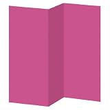 Tri Fold Wedding Card Stock - Colors Fuschia Smooth (50 Pack)