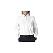 UltraClub Ladies' Classic Wrinkle-Free Long-Sleeve Oxford S White
