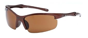 Click here to buy Mens Sports Sunglasses - Golf Baseball - Brown 5297 by SharpShades.
