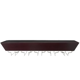 Nexxt by Linea Vintage RS219J (1) 10 wine glass holder, 23.5x4.75x8.5 Java by Nexxt by Linea