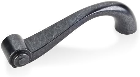 4-1/2" Overall Length Zinc Die Cast Scroll Cabinet Pull. Holes are 96mm ce...