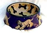 Breed Specific Dog Bowl, Afghan Hound Small