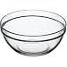 Chefs Glass Mixing Bowl - 126ml 4.5oz 9cm 3.6" (Box 6) - Ideal for the home or professional kitchen.