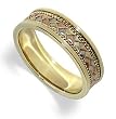 7 MM 14 KT Gold Comfort Fit 14K Wedding Band Ring Size 10