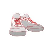 Sneakers - Iconic Pop Art Canvas Art Print 30x30cms