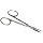 Stainless Steel Non Sterile Straight Iris Scissor, 4-1/2" Length, For Single Use (Pack of 100)