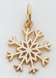 Snowflake Charm -C1076