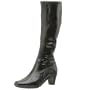 Aerosoles Women's Lasticity Boot,Black PU,8 M
