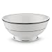 Lenox Opal Innocence Platinum Banded Bone China Fruit Bowl