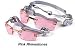 Doggles K9 Optix Sunglasses - SIZE X-SMALL - PINK RHINESTONES