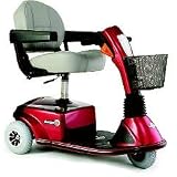 Sundancer PS 3-Wheel Scooter w/ Batteries & Charger + Flat Free Tires - Color Candy Apple Red