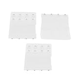 ブラ 延長 フック　ジョイントホック　ブラホック　4段2列　3枚組　3枚セット　ホワイト