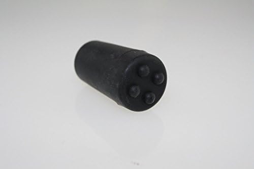 Bowjax Black Replacement String Stopper 4 Dot Dampener