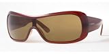 Versace - VERSACE VE 4098 520/73 BORDEAUX PLASTIC SHIELD SUNGLASSES