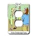 Londons Times Funny Society Cartoons - Wedgie Support Group - Light Switch Covers - 2...