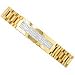 Jewelry : 14Kt Yellow Gold Buttery Men's Diamond Bracelet