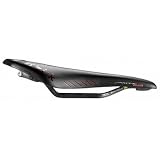 Fizik Arione CX Carbon Braided Wing Flex/Twin Flex Black Road Bicycle Saddle (Black with Black Glossy Stripe)