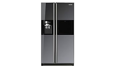 Samsung RS21HZLMR1 Side-by-Side Refrigerator (585 Ltrs, Black Mirror)