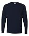 Jerzees Adult 5.6 oz. DRI-POWER® ACTIVE Long-Sleeve T-Shirt 2XL J NAVY