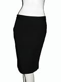 CHAIKEN Wool Pencil Skirt in Black