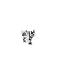 Sterling Silver Kera Wolf Bead