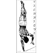 David Durante High Bar Poster