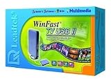 Leadtek WinFast TV USB II - TV tuner / video input adapter - Hi-Speed USB - NTSC, PAL-B/G, PAL-N, PAL-M, PAL-I, PAL-K, PAL-D, SECAM L, SECAM B/G