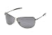 Sunglasses - Men's Sunglasses - Men's Fashion Aviator Sunglasses - Men's K2 Sunglasses - Silver Frame Black Smoked Lens - Cheap & Affordable Sunglasses by Toad Sunglasses UK