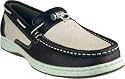 Sperry Womens Bluefish Toggle Chocolate/Natural Linen Casual
