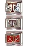 Texas A&M Aggies Italian Style Charm