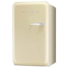Smeg FAB10LP Standk�hlschrank mit Gefrierfach / Linksanschlag / K�hlteil 101 Liter / Gefrierfach**** 13 Liter / cr�me