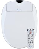 Brondell S1000-RW Swash 1000 Advanced Bidet Round Toilet Seat, White
