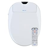 Brondell S1000-RW Swash 1000 Advanced Bidet Round Toilet Seat, White
