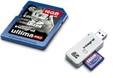 Review Integral INSDH16G6R / 16.0GB SDHC Card class 6 with Reader/ Writer (SD High capacity)