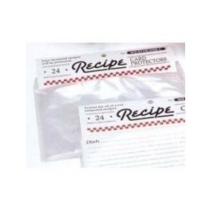 Recipe Card Protectors, 4